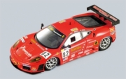Ferrari F430GT Risi Comptetizione #82 19&egrave;me (1er GT2) 24h Le Mans  1/43