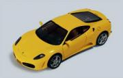 Ferrari F430 jaune jaune 1/87