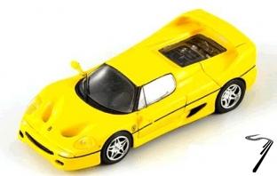 Ferrari F50 jaune Jaune 1/87