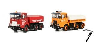 Divers . set de 2 camions Mammoet FTF Stoof & Biglift FTF F Serie 1/50