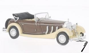 Mercedes . SS cabriolet beige/marron 1/43