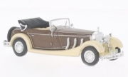 Mercedes . SS cabriolet beige/marron 1/43