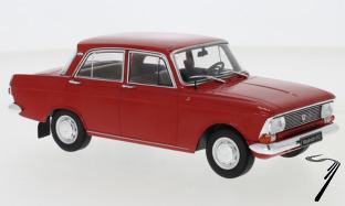 Moskvitch . 412 rouge 1/24