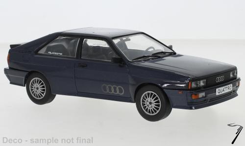 Audi . Bleu fonc  1/24
