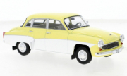 Wartburg . jaune / blanche 1/24