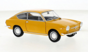 Fiat . Coupé jaune-orange 1/24