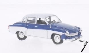 Wartburg . bleu/blanc 1/43