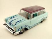Chevy Wagon bleu flaming  1/12