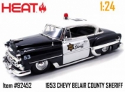 Chevy Belair Sh&eacute;riff Sh&eacute;riff 1/24