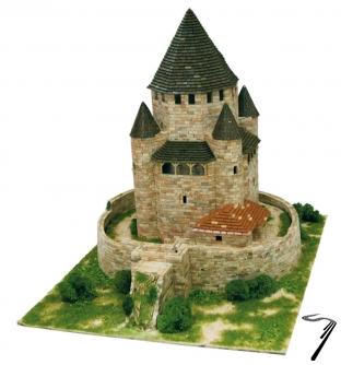 Divers . Tour Cesar (Provins - France) - Ech 1/170 - 8250 pcs - 40 x 50 x 41,5 cm - Dif 8/10 autre