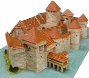 Divers . Chateau de Chillon (Suisse) - Ech 1/190 - 8900 pcs - 68 x 34 x 21,5 cm - Dif 7/10 1/200