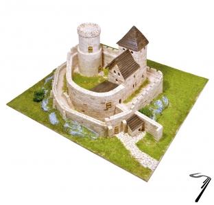 Divers . Ch�teau de Bedzin Pologne- Ech 1/160 - 3500 pi�ces - 40 x 40 x 22 cm - Dif. 7/10 autre