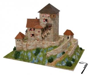 Divers . Chateau Burg Branzoll (Italie) - Ech 1/100 - 3800 pcs - 24 x 36 x 29 cm - Dif 7/10 autre
