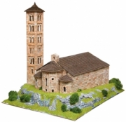 Divers . Eglise de Saint Climent de Taull (Espagne) - Ech 1/80 - 3500 pcs - 31,5 x 40 x 33,5 cm - Dif 7,5/10 autre