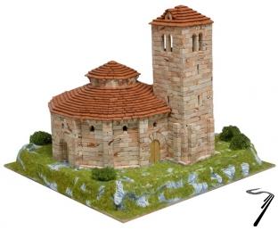Divers . Eglise La Vera Cruz (Segovia - Espagne) - Ech 1/150 - 2700 pcs - 25 x 25 x 21,5 cm - Dif 6,5/10 autre