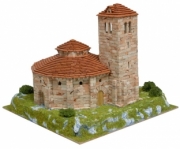 Divers . Eglise La Vera Cruz (Segovia - Espagne) - Ech 1/150 - 2700 pcs - 25 x 25 x 21,5 cm - Dif 6,5/10 autre