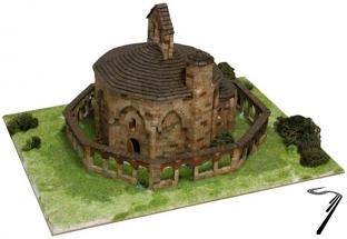 Divers . Basilique Santa Maria de Eunate (Espagne) - Ech 1/150 - 2600 pcs - 27 x 35 x 18,5 cm - Dif 7,5/10 autre