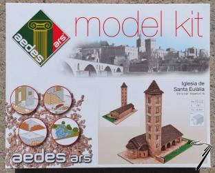 Divers . Santa Eulalia d'Erill la Vall - Espagne - Ech 1/80 - 4950 pi�ces - 40 x 22 x 34 cm  autre