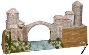 Divers . Pont de Mostar (Bosnie Herzegovie) - Ech 1/130 - 5900 pcs - 21,5 x 69 x 35,5 cm - Dif 8/10 autre