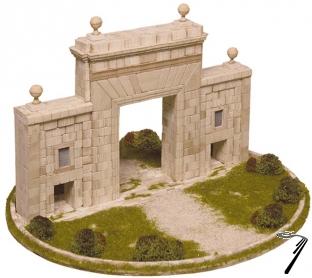Divers . Porte Carmen (Zaragoza - Espagne) - Ech 1/55 - 1000 pcs - 33 x 33 x 17 cm - Dif 7,5/10 autre