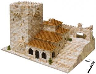 Divers . Tour Bujaco (Caceres - Espagne) - Ech 1/125 - 4300 pcs - 30 x 24 x 20 cm - Dif 6,5/10 autre