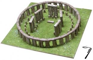 Divers . Stonehenge (Angleterre) - Ech 1/135 - 121 pcs - 28 x 28 x 7 cm - Dif 4/10 autre