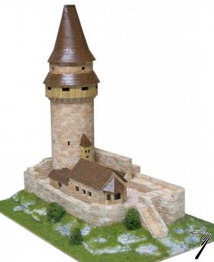 Divers . Tour de Truba (R�publique Tch�que) - Ech 1/110 - 3500 pcs - 26,5 x 40 x 40 cm - Dif 7/10 autre