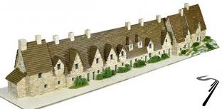 Divers . Bibury (Angleterre) - 5550 pi�ces - 800 x 175 x 160 mm - Dif 7/10 1/87