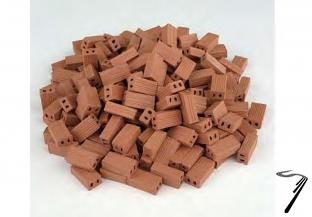 Divers . Brique 14 x 7 x 5 mm - 150 pi�ces 1/20