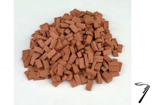 Divers . Pierre rouge 5 x 5 mm - 300 pi�ces autre