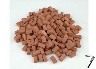 Divers . Pierre rouge 5 x 3 x 10 mm - 500 pi�ces  autre