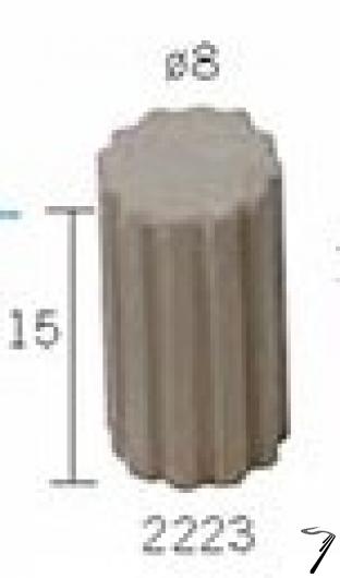 Divers . Petite colonne Grecque 15 x dia 8 mm - 50 pi�ces autre