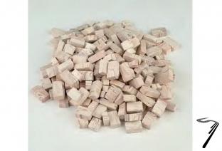 Divers . Grande pierre de mur marbr�e 7 x 6 mm - 2000 pi�ces autre