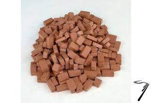 Divers . Grande pierre de mur rouge 7 x 6 mm - 2000 pi�ces autre