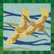 Divers . Mosa&iuml;que oiseaux - 4500 pcs 30 x 30 cm autre