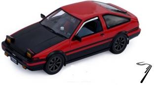 Toyota Sprinter trueno AE86 rouge Sprinter trueno AE86 rouge 1/24