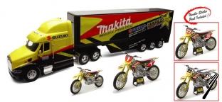 Peterbilt 387 Suzuki Makita Team + moto 1/12 + moto 1/18 Suzuki Makita Team + moto 1/12 + moto 1/18 1/32