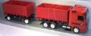 Mercedes . 1857 Tractor Trailers 1/43