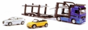 Mercedes . Transport auto + 2 autos 1/43