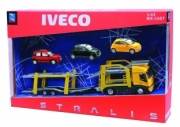 Iveco . Porte auto + 3 voitures 1/43