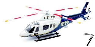 Divers . Agusta A119 koala NYPD 1/43