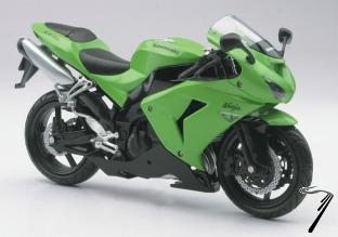 Kawasaki ZX 10R orange ou grise  1/12