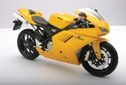 Ducati 1098 jaune  1/12