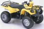 Suzuki Vinson auto 500 jaune  1/12