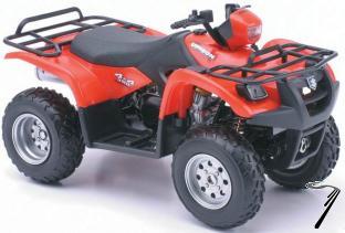 Suzuki Vinson auto 500 red  1/12