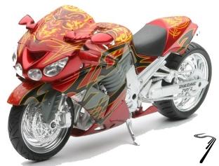 Kawasaki ZX 14 Custom  1/12