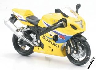 Suzuki GSX-R600 jaune  1/18