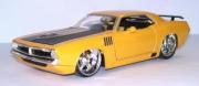 Plymouth Cuda jaune (sans bo&icirc;te)  1/24