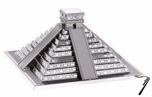 Divers . Pyramide Maya - kit en m�tal � monter autre