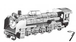 Divers . Locomotive BR52 Steam - kit en m�tal � monter autre